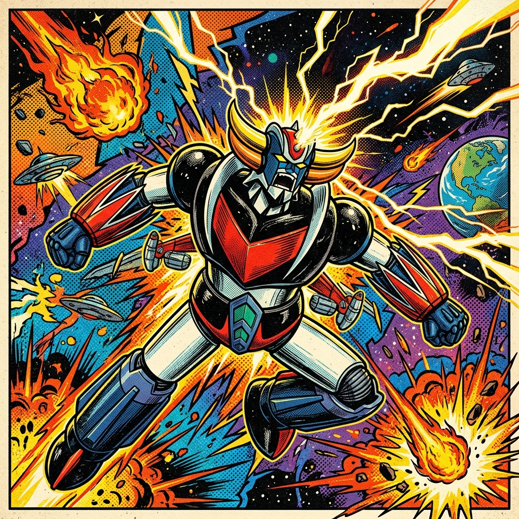 مغامرات الفضاء: غريندايزر (UFO Robot Grendizer)